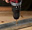 Lumberjack 20V Hammer Combi Drill 1x 2Ah Battery Fast Charger & Storage Case