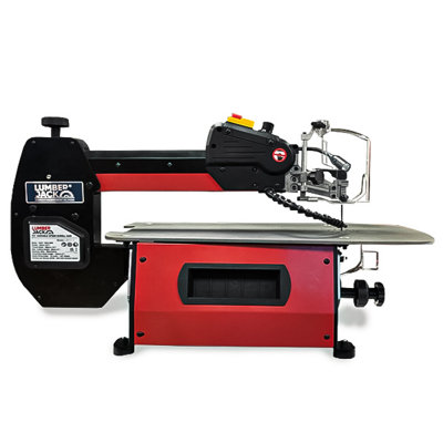 Lumberjack 22 Inch Variable Speed Scroll Saw with LED Light & Blower Function