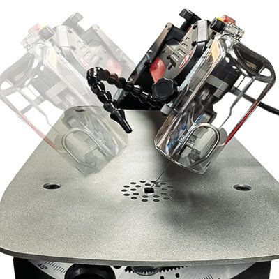 Lumberjack 22 Inch Variable Speed Scroll Saw with LED Light & Blower Function