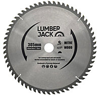 Lumberjack 305mm 100 Tooth Table & Mitre Circular Saw Blade 30mm bore