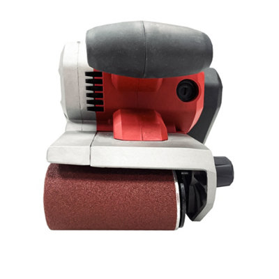 Lumberjack 4" Belt Sander with Variable Speed  1200W 240V Motor Red