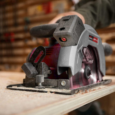 Lumberjack Cordless 20V 165mm Circular Saw BARE UNIT DIY at B Q