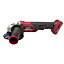 Lumberjack Cordless 20V Angle Grinder 115mm M14 Thread Overload Protection Red (BARE UNIT)