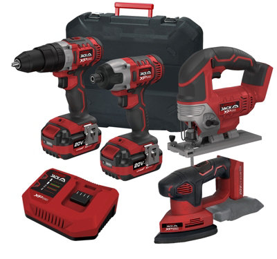 Drill sander jigsaw outlet set