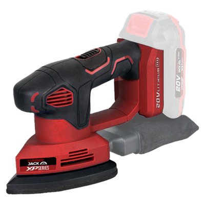 Lumberjack Cordless 20V Combi Drill Impact Driver Drill Detail Sander & Multi Tool with 4A Batteries & Fast Charger - 4