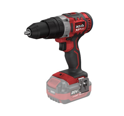 Lumberjack Cordless 20V Combi Drill Impact Driver Drill Vacuum & Recip Reciprocating Saw with 4A Batteries & Fast Charger