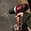 Lumberjack Cordless 20V Hammer Drill Driver with LED Work Light Red (BARE UNIT)