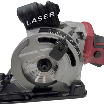 Lumberjack Cordless 20V Mini Plunge Saw Kit 1x 4Ah Battery Fast