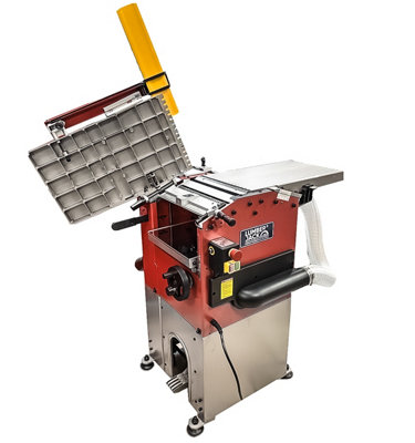 Lumberjack Industrial Heavy Duty Planer Thicknesser Includes Wheels and Dust Extraction