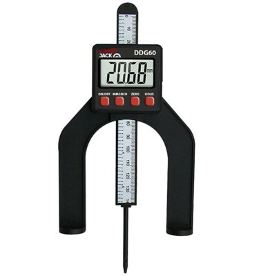 Lumberjack LCD Digital Height Depth Gauge Electronic Caliper Magnetic Ruler Tool 0- 85mm