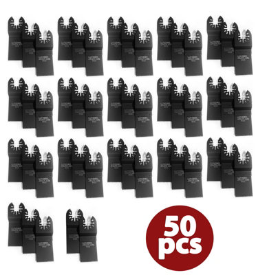 Lumberjack Multi Tool Blades 50 x Coarse Cut 34mm Universal DIY at B&Q