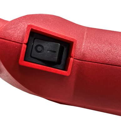 Lumberjack Oscillating Hobby Rotary Multi Tool with 120pc Accessory Set Red