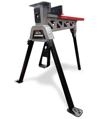 Lumberjack Portable Clamping Work Station 1000kg Clamp Force 300kg Max Load Jawhorse