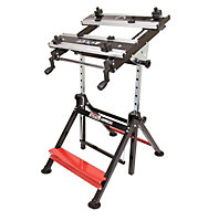 Lumberjack Portable Folding Workbench Stand Adjustable Table Height Workmate
