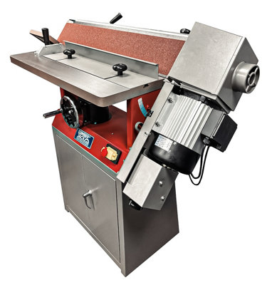 Lumberjack PRO SERIES Floor Standing Belt Sander with Cast Iron Hand ...