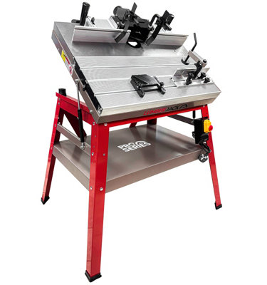 Lumberjack PRO SERIES Router Table with Tilt Function and Leg Stand