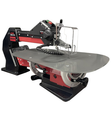 Lumberjack Professional 21 Inch Variable Speed Scroll Saw 120W Dust Blower & 45 Degree Tilt