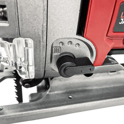 Lumberjack Professional Jigsaw Variable Speed & Pendulum Action 750W Red