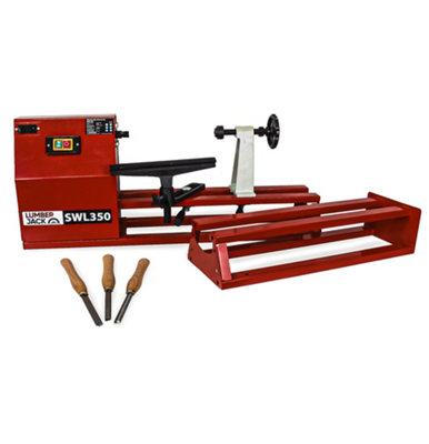 Lumberjack SWL350 Wood Lathe Starter Kit Precision & Power for Every Woodturner