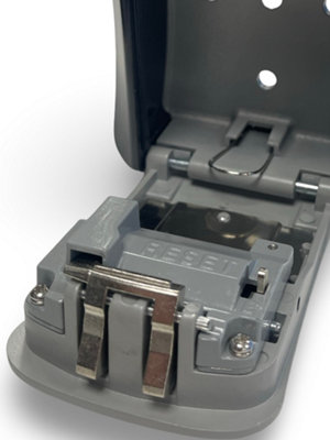 Lumberjack Wall Mounted Key Safe Box with 4 Digit Combination Lock, Weatherproof and Durable for Keys Storage & Secure Access