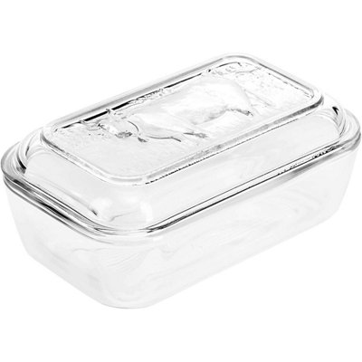 Luminarc Cow Butter Dish Clear (One Size)