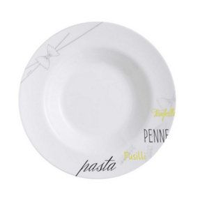 Luminarc Friends Time Bistro Pasta Plate White (29cm)