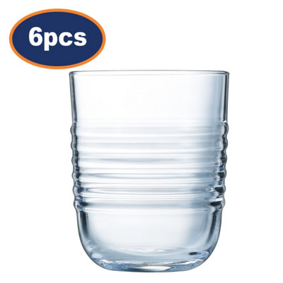 Luminarc Glass Tumbler Drinking 250ml Stackable Dishwasher Safe Durable ...