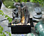 Lumineo 787784 Indoor Slope Polyresin Fountain