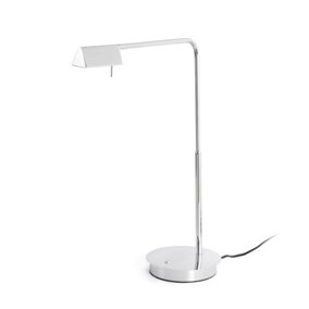 Luminosa Academy LED Dimmable Table Lamp Chrome