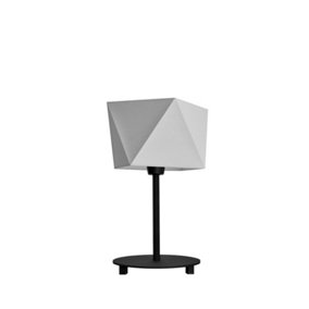 Luminosa Adamant Table Lamp Grey, Black 23cm