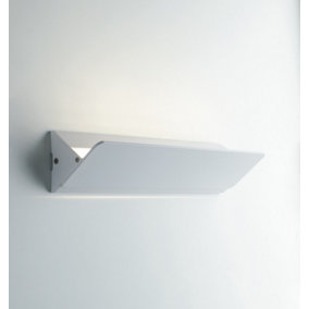Luminosa Aileron Bco Adjustable LED Wall Uplight, White Sand, 4000K