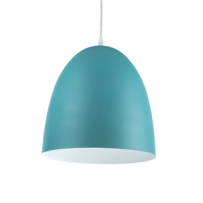 Luminosa Ambeta Dome Pendant Ceiling Light, Blue