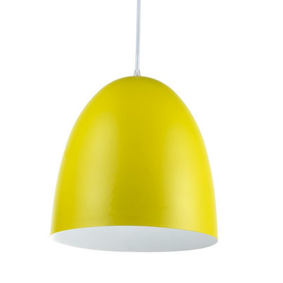 Luminosa Ambeta Dome Pendant Ceiling Light, Yellow
