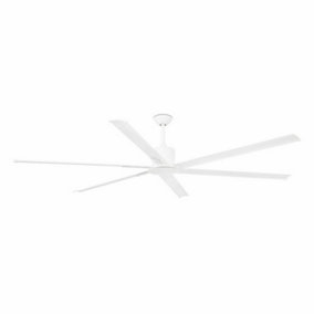 Luminosa Andros White 6 Blade Ceiling Fan With DC Motor