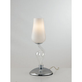 Luminosa ANGEL Lamp White 15x34cm