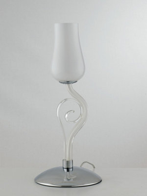 Luminosa ANGEL Lamp White 18x43cm
