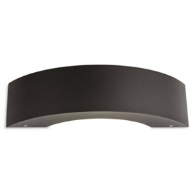 Luminosa Arch Integrated LED Outdoor Wall Light Graphite IP65