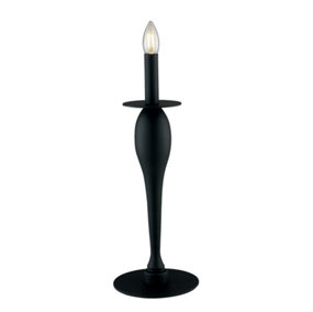 Luminosa ARMSTRONG Table Lamp Black 18x45cm