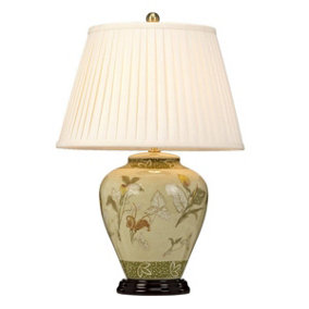 Luminosa Arum 1 Light Table Lamp Brass, E27