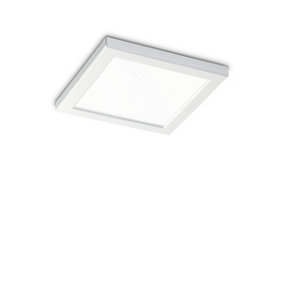 Luminosa AURA Square LED Recessed Downlight White, 3000K, Non-Dim
