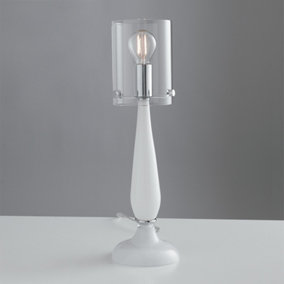 Luminosa AURORA Lamp White 11x37cm