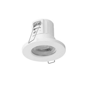 Luminosa Bala Outdoor LED Recessed Downlight White Phase Cut Dimming 8.2cm 810lm 2700K IP65