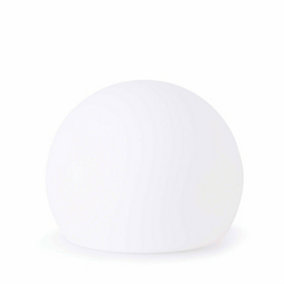 Luminosa Balda 1 Light Small Outdoor Lamp White IP65, E27