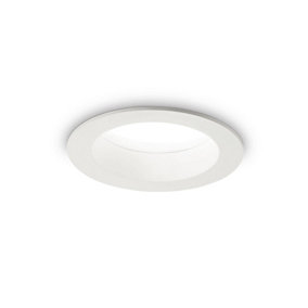Luminosa Basic LED Light Recessed Spotlight White IP44