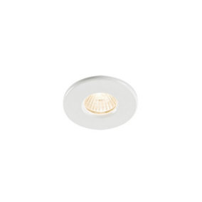 Luminosa Bathroom Recessed Downlight - White, IP65 GU10