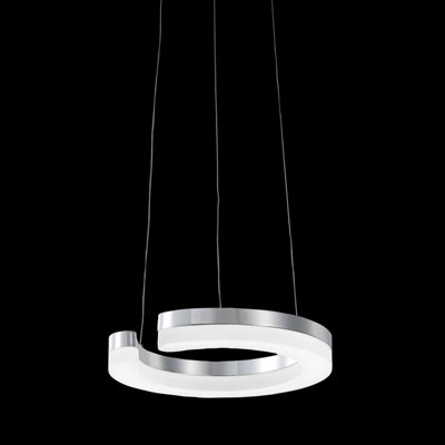 Luminosa Blunder Modern 1 Light Integrated LED Pendant Ceiling Light, 3000K