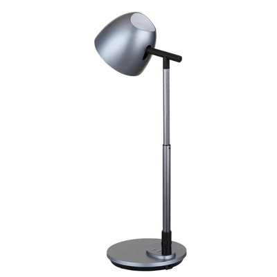 Luminosa Casala Desk Task Lamp Grey Dark LED Dimmable 3000-4000K Touch ...