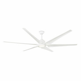 Luminosa Cies Led White Ceiling Fan With DC Motor