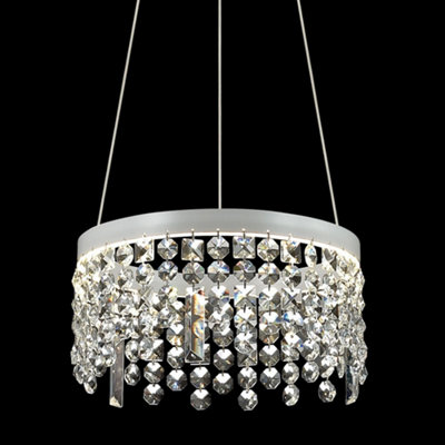 Luminosa Classic LED Hanging Pendant White Matt, Warm White 3000K 2168lm