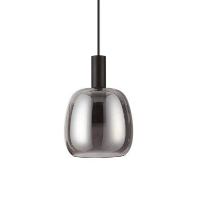 Luminosa Coco-1 Led Dome Pendant Ceiling Light Fume 3000K